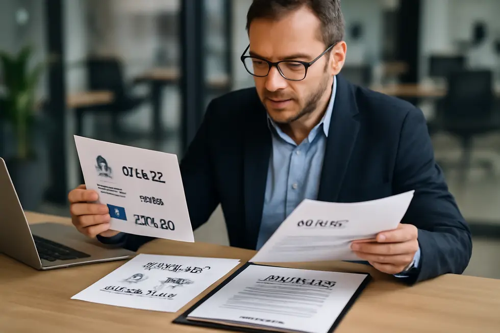A business owner exploring the critical differences between brand identity and trademark registration.