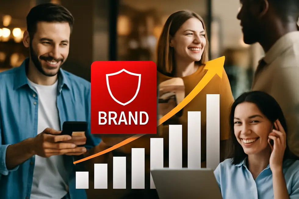 A business owner exploring the critical differences between brand identity and trademark registration.