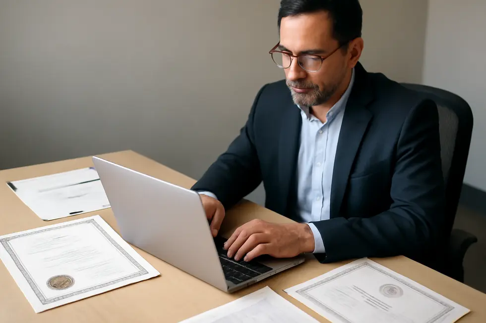 Business owners receiving expert guidance on proper entity formation and document filing.