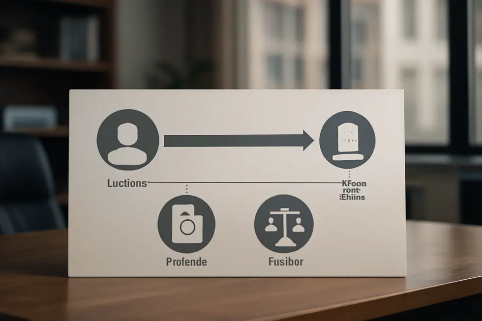 Visualizing copyright’s legal rights and scope protecting diverse creative works in a business setting.