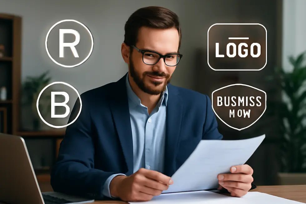 A business owner understanding the critical legal benefits of trademark protection for their brand.