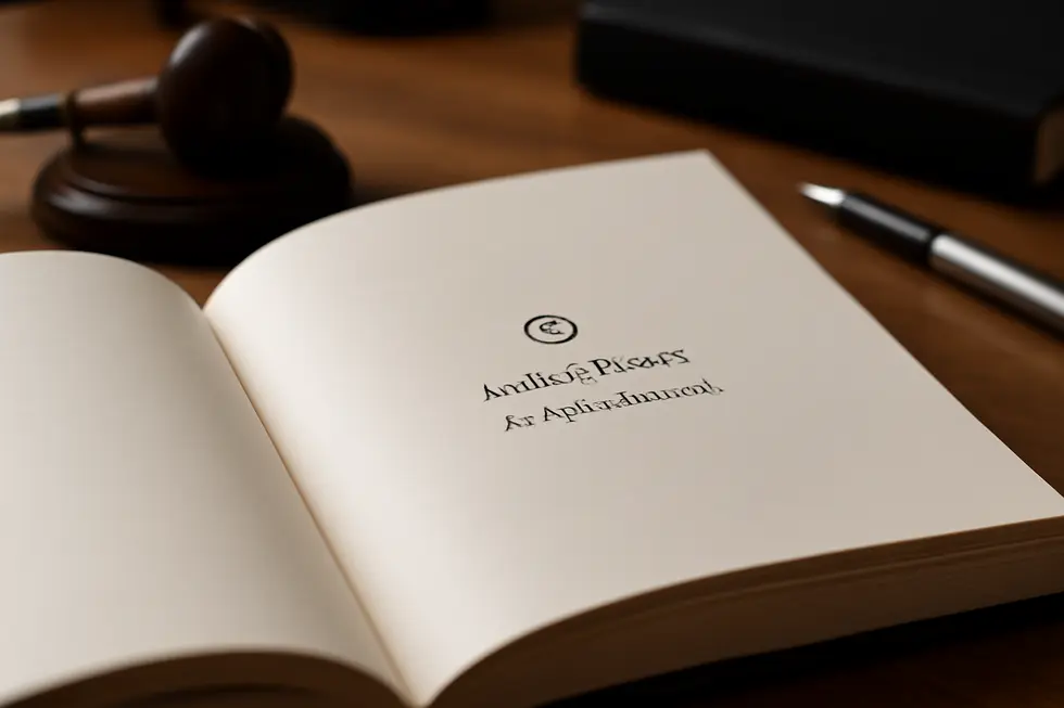 A detailed copyright page emphasizing legal ownership and publishing essentials.
