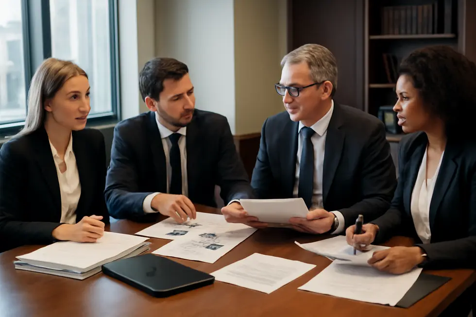 A collaborative IP legal team providing comprehensive expertise alongside attentive client service.