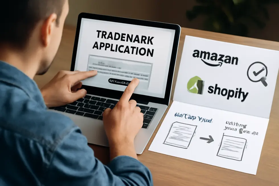 Visual comparison illustrating the state-level protection of LLC formation versus the nationwide scope of trademark registration.