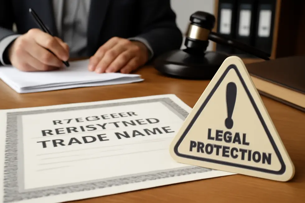 Business owner submitting a Colorado trade name registration form online, illustrating the simplicity and affordability of the process.