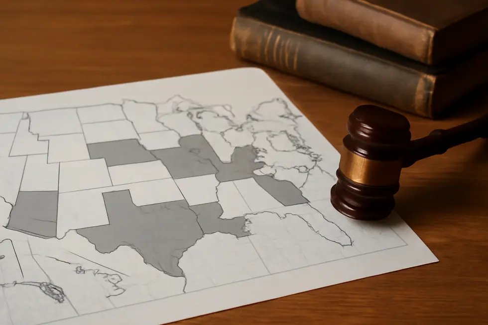 Visual comparison of LLC formation paperwork and trademark registration documents highlighting legal distinctions.