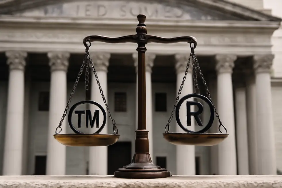 Business owner establishing common law trademark rights by using a trademark in commerce.