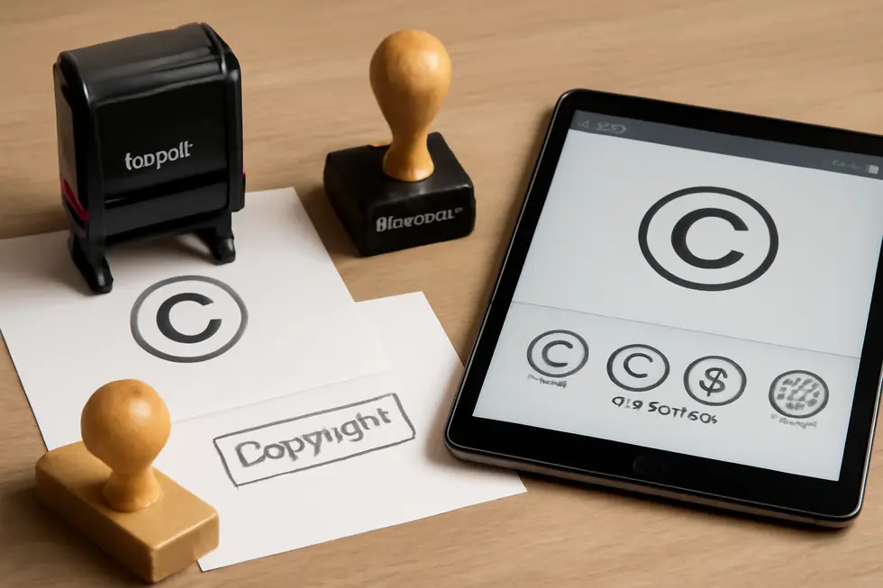 Digital watermarking tools help business owners apply copyright stamps to online images and content.