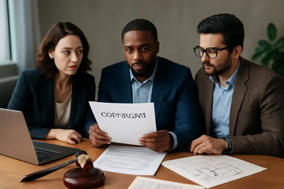 Business owners exploring the core legal rights of copyright protection for their creative works.