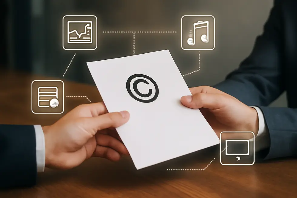 Visual diversity of copyrighted works including literary, visual, audiovisual, musical, software, and architectural creations.