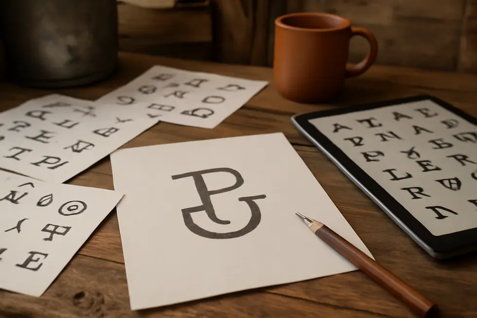 Crafting unique brand designs to legally identify livestock ownership.