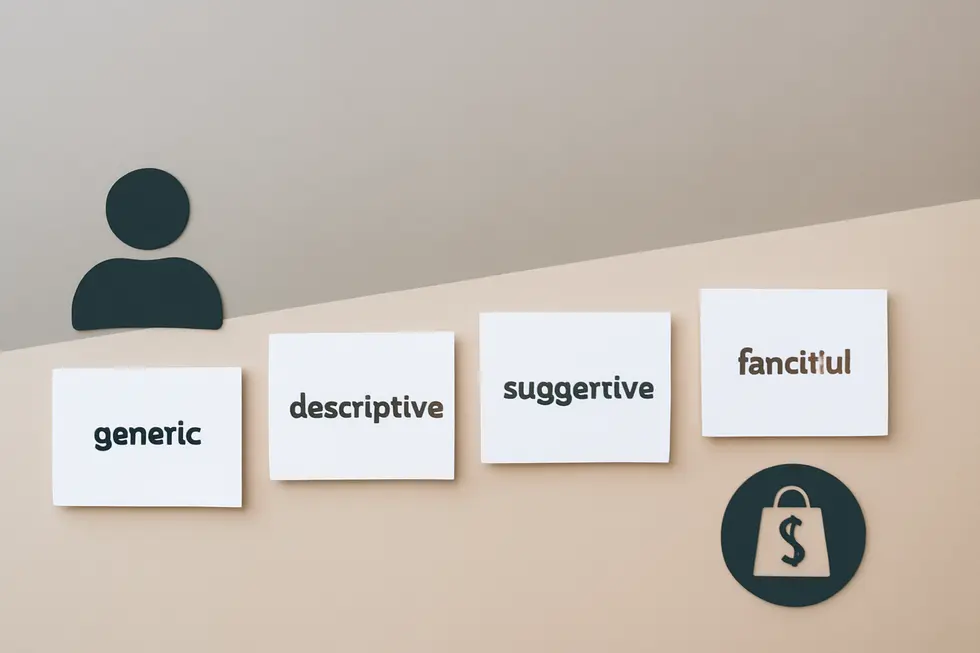 Business team exploring the trademark eligibility of slogans in their branding process.