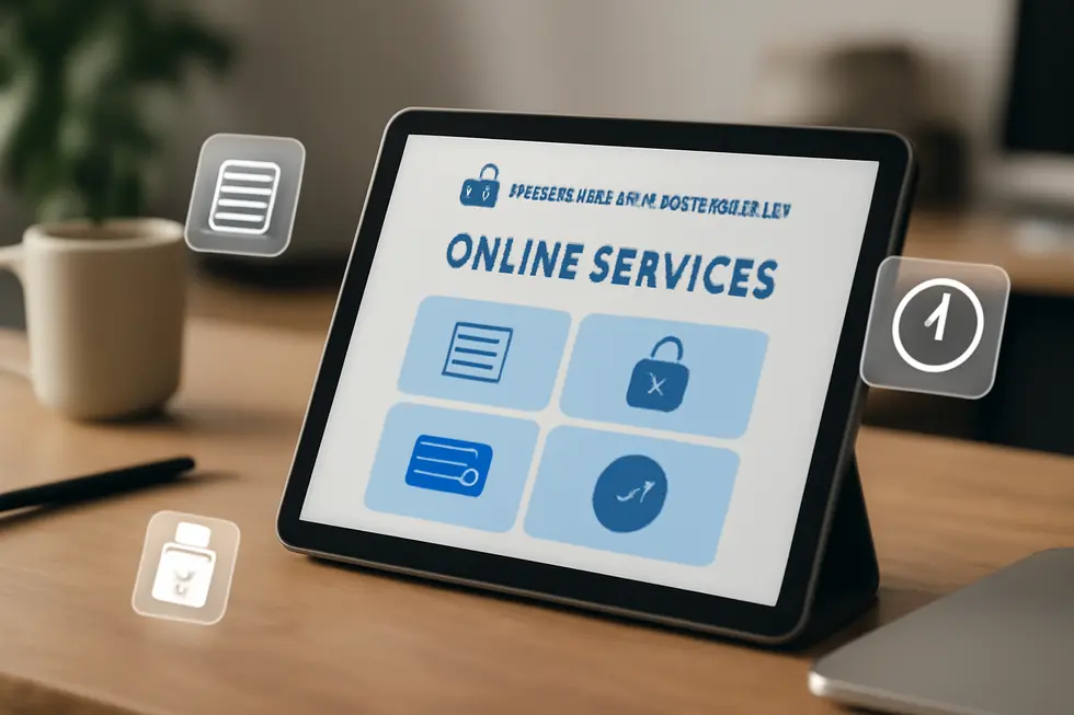 Entrepreneur registering a business name online through the Department of Trade and Industry’s official portal in the Philippines.