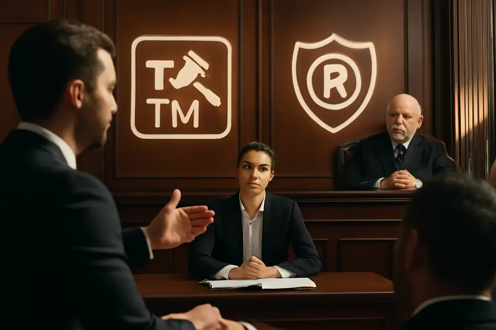 Creative professionals developing distinct trademarks to ensure strong legal protection.