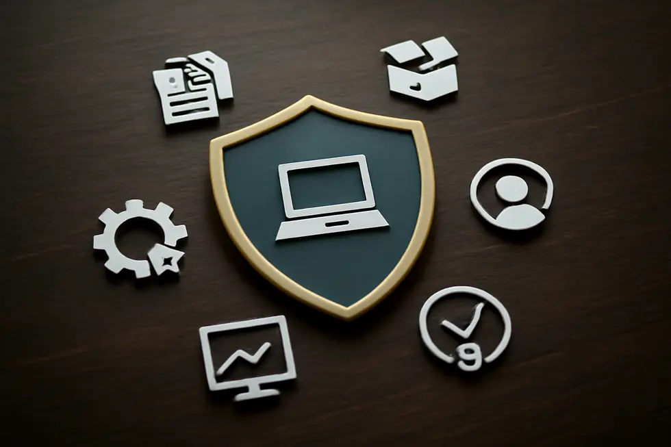 The intersection of intellectual property law and computer technology forming the legal foundation of copyright.