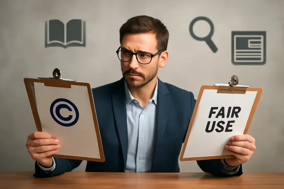 Business owners analyzing copyright legal protections critical to safeguarding their intellectual assets.