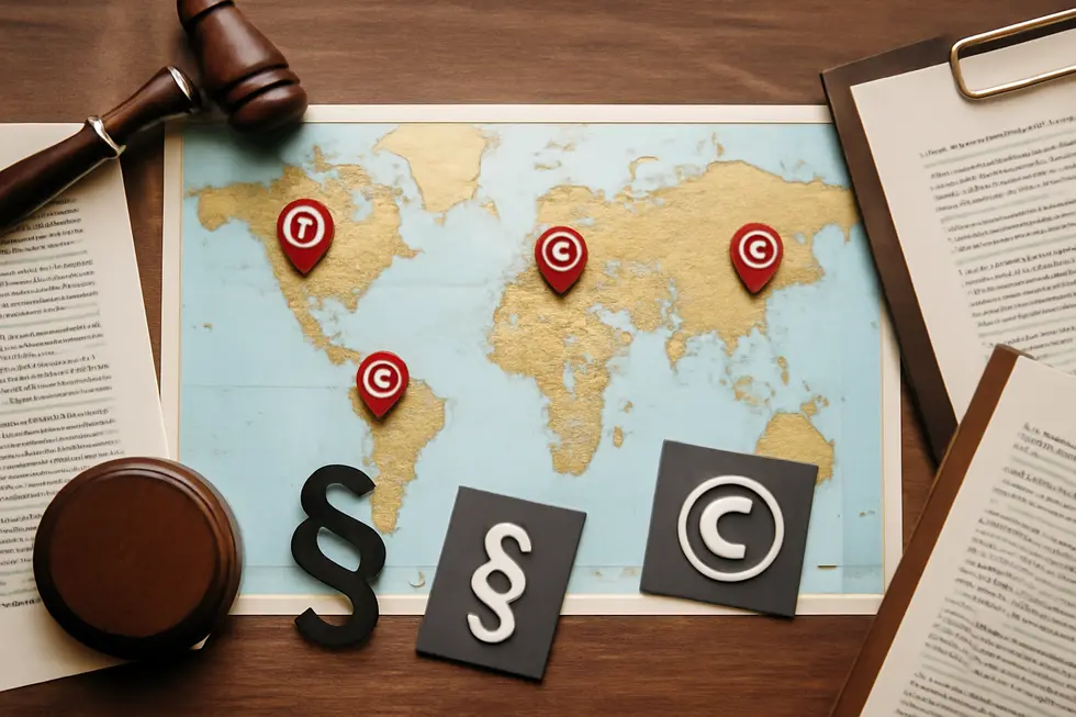 Business owner reviewing the trademark registration process with an expert to secure company name rights.
