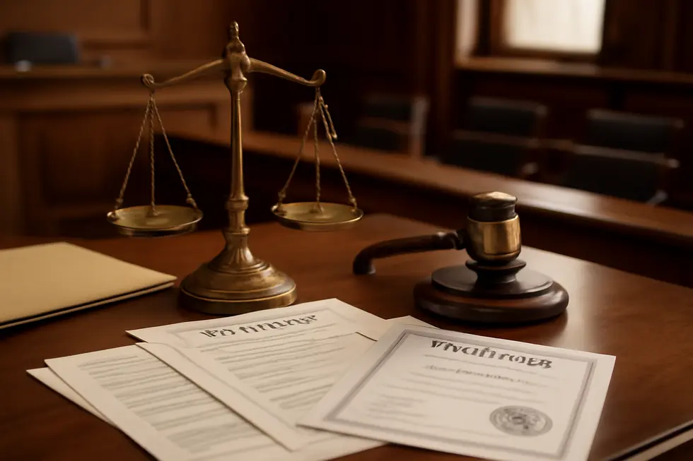 Illustration highlighting the difference between patents and trademarks for name protection.