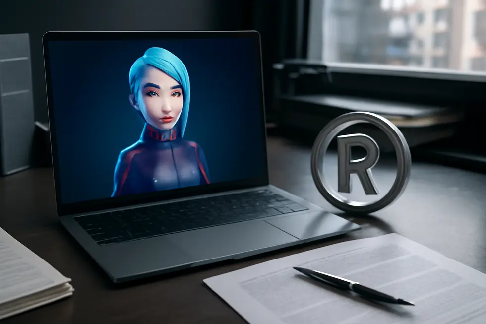 A business owner showcasing a distinctive fictional character across merchandise to establish brand identity.
