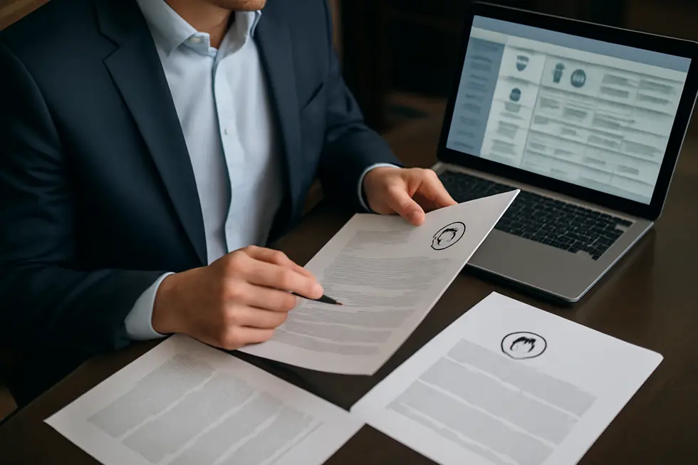 Visual explanation that business names are not patentable but can be protected through trademarks.
