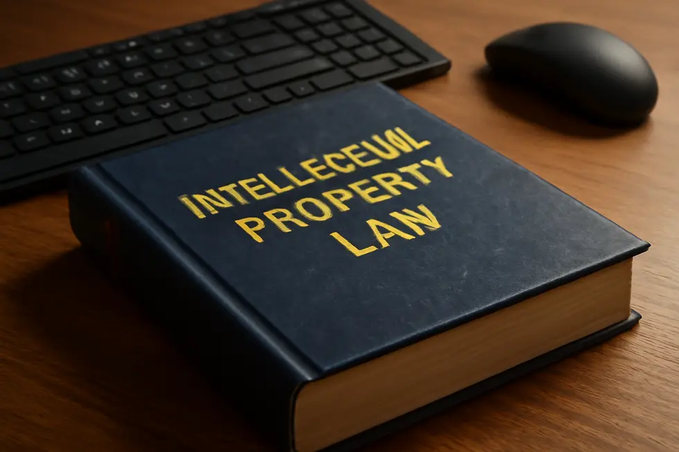 The intersection of intellectual property law and computer technology forming the legal foundation of copyright.