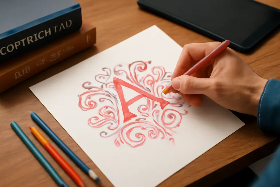 A business owner completes the formal online copyright registration process for their logo using the U.S. Copyright Office portal.