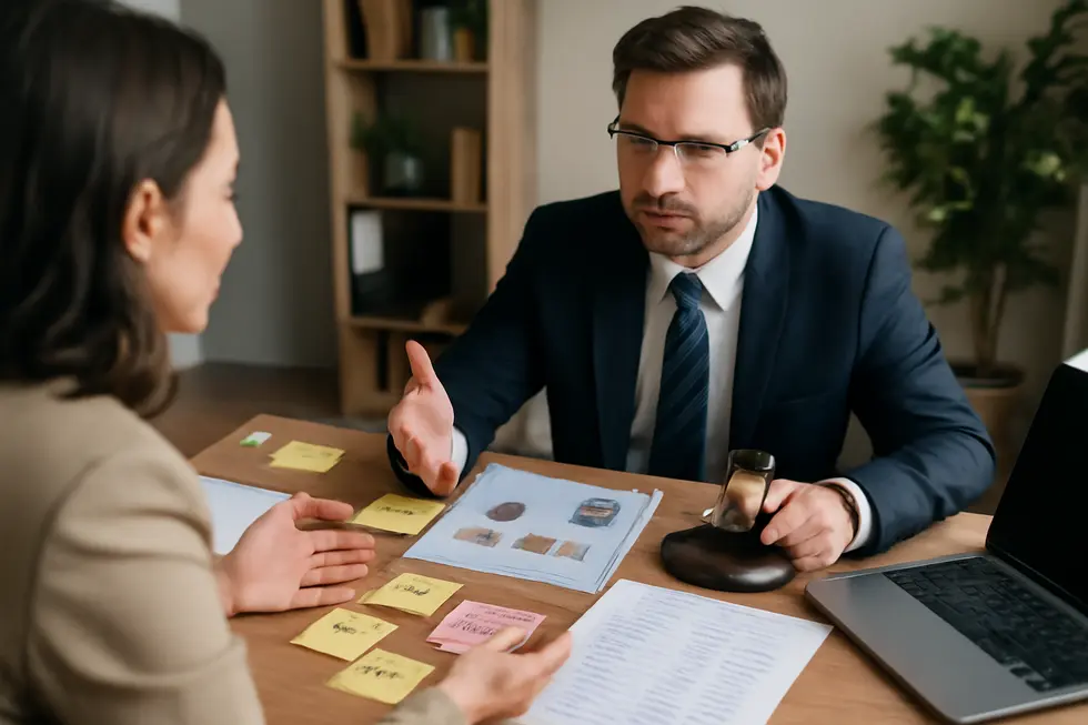 A business owner conducting a detailed trademark search to ensure name availability before application.