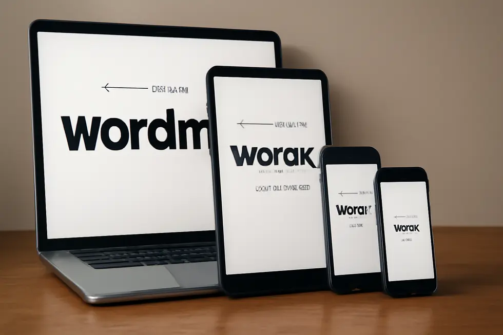 A workspace illustrating iconic wordmark logos and the foundational concept of text-based brand identity.