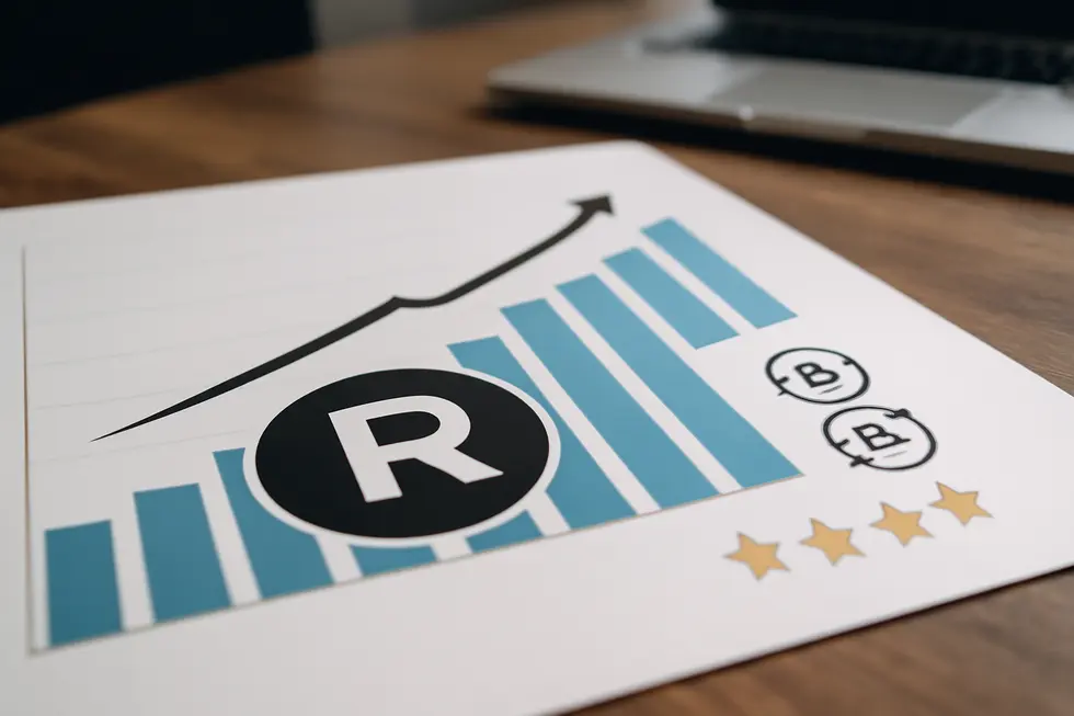 Visual overview of the key factors shaping the worth of a trademark.