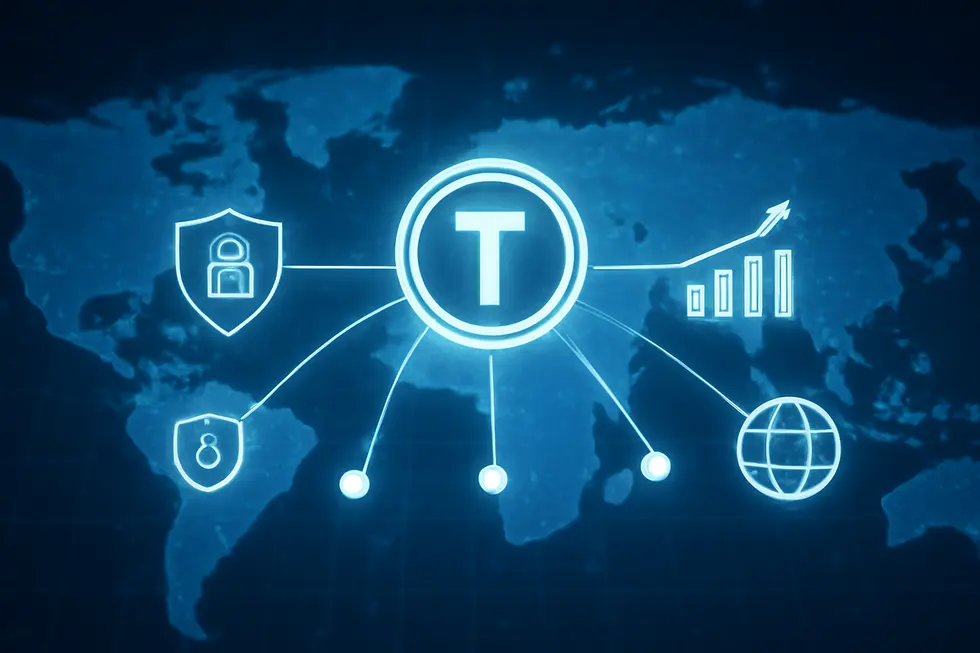An entrepreneur securing legal protection for their company name through trademarking.