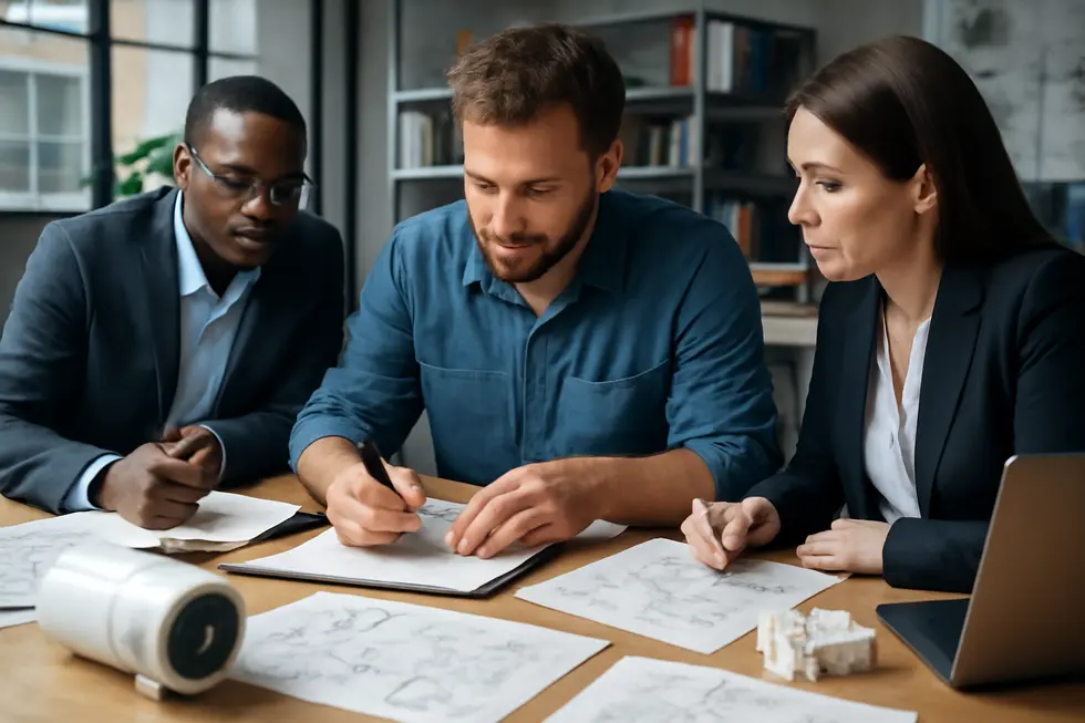 A business professional examines a patent document, reflecting the legal protection mechanisms underpinning patent rights in business.