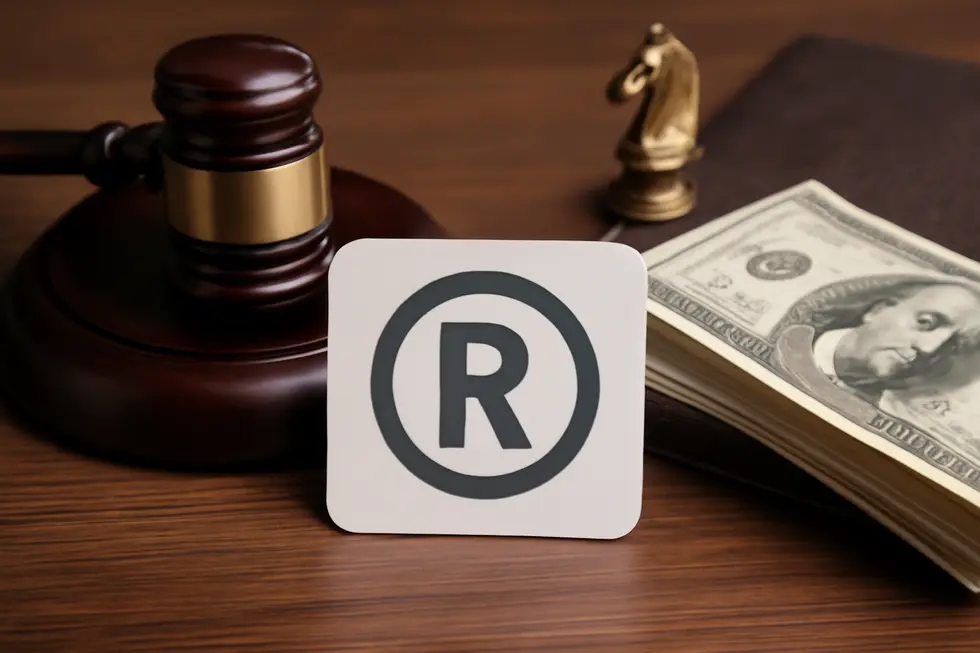 A business owner assesses the importance of a registered service mark for their services.