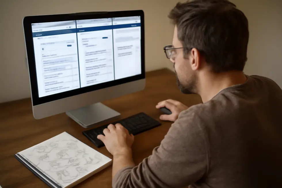 Visual representing the diverse processes of registering business trading names across the UK, Australia, and the US.