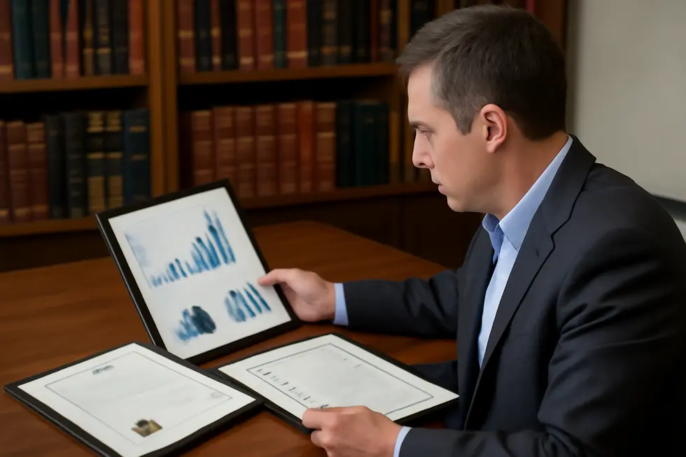 Engineers collaborating on new inventions with patent documentation illustrating the role of patents in protecting technological innovation.