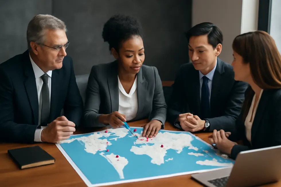 Visualization of different patent types relevant for protecting diverse business innovations.