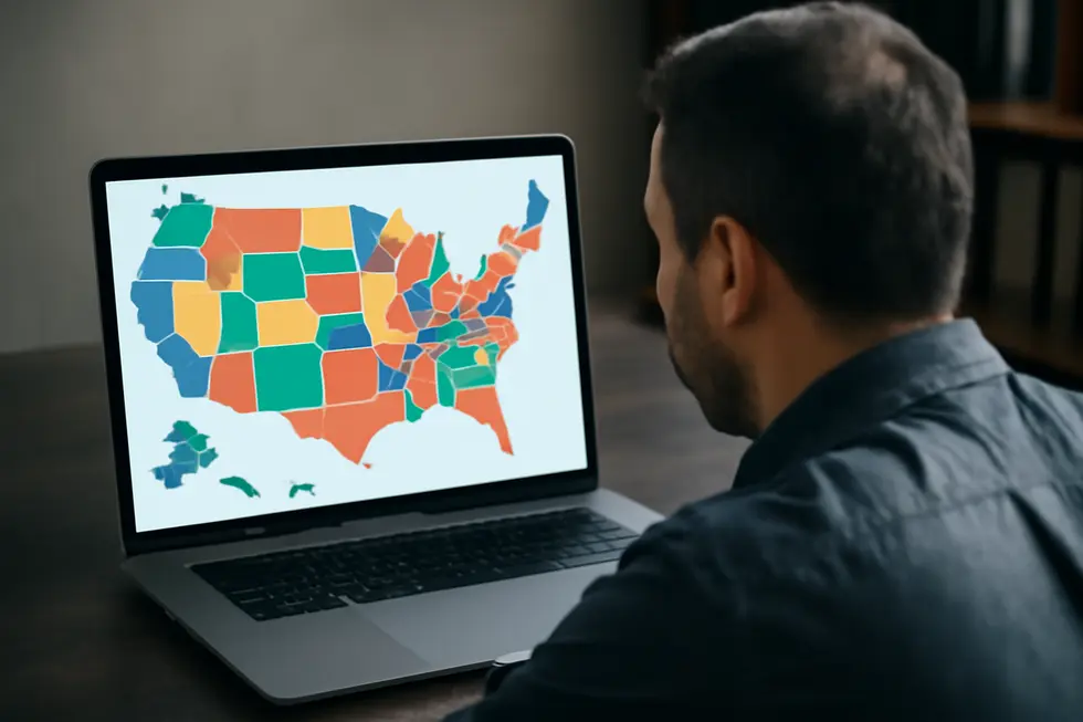 Understanding the legal implications of using the same business name in different states.
