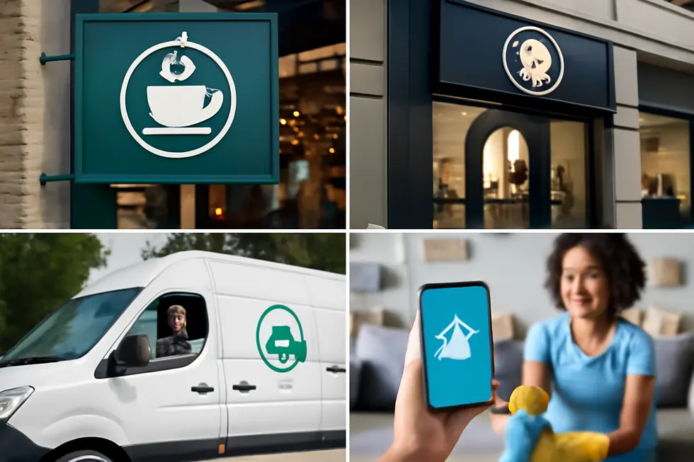 Business owner reflecting on the importance of service marks in branding.