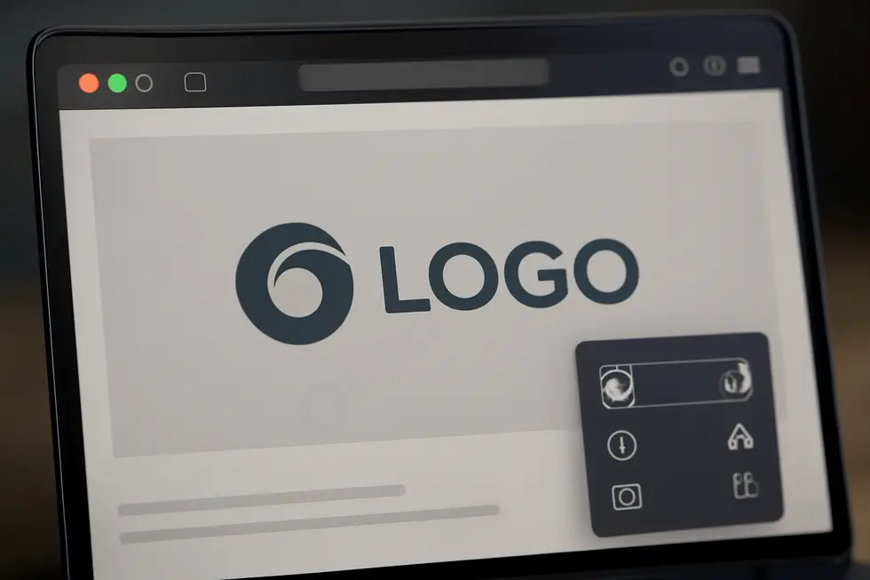 A business owner actively filing for trademark registration to safeguard their logo legally.