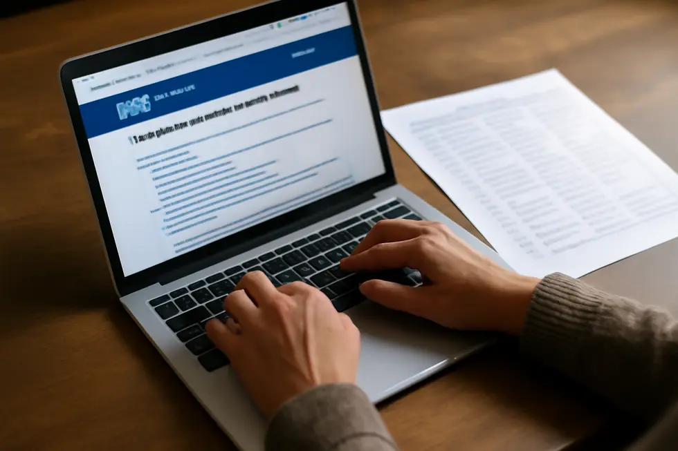 A business owner conducting a comprehensive trademark search to verify brand uniqueness.