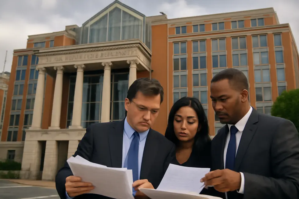 Business owner showcasing a new invention protected by patent rights, symbolizing innovation promotion.