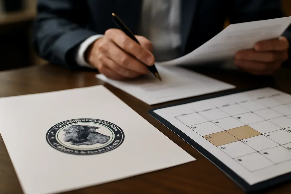 A business owner conducting a comprehensive trademark search to verify brand uniqueness.