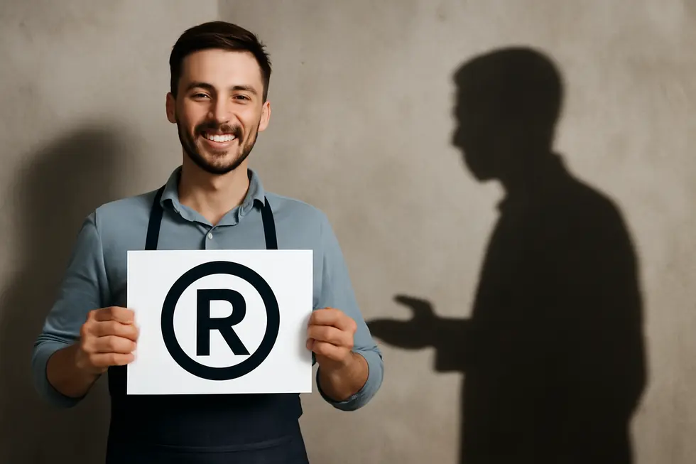 Visual representation of the scope of state and federal trademark protections.